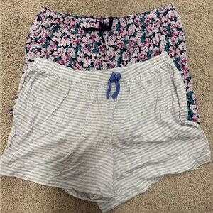 Soft sleep or lounge shorts 2 pair